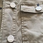 McGuire Denim McGuire army military green cargo jacket w stars and silver buttons sz small Photo 2