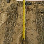 Judy Blue Skinny Fit Snake Print Jeans Brown Green High Rise Women size 11 / 30 Photo 9