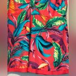 Caribbean Joe Womens Standard Babydoll Tankini Top Size 14 Tropical Print Coral Photo 6