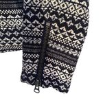 Joie  Darnel Printed Moto Jacket Zip front blue size M Photo 10