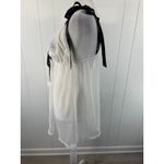 Victoria's Secret  Very Sexy White with Rhinestone Snowflake details Size XL Photo 4