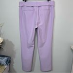 Loft Marisa Slim Tie Waist Ankle Pant Dress Pants Lavender Size 12 Photo 6