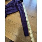 White House | Black Market Women Purple Ribbed Turtleneck Sweater Size Small City Photo 5