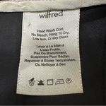 Wilfred Aritzia Black Chici Minimalist Contemporary Wide Leg Pants, Size 6 Photo 8