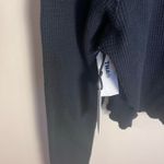 Aritzia NWT  Waffle West Long Sleeve Black Size Large Photo 3