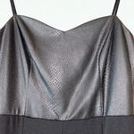 Bebe Size L Black Sweetheart Neckline Jumper Photo 5