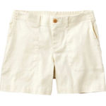 L.L. Bean Comfort Stretch Cotton Linen Shorts Photo 0