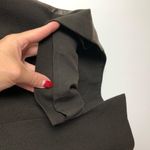 Rickie Freeman Teri Jon Sheath Dress Faux Leather Brown Size 4 Photo 11