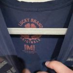 Lucky Brand  graphic tee medium navy blue Photo 2