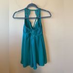 Soma NWT  Blue shimmer floral lace babydoll size S‎ Photo 1