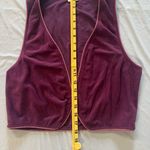 Vintage The Branch 2 Piece Vest & Skirt Set • Beautiful Western Velour Suede Purple Photo 5