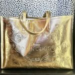 Bath & Body Works x Disney Princess Limited Edition Embossed Gold Tote Bag Photo 9