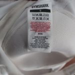 Gymshark  White Sports Bra Racerback Adjustable Straps Athletic Size S Photo 2