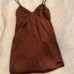 PacSun Brown satin lace mini dress  Photo 0