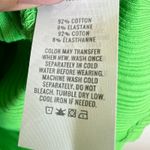 Aerie Green Ribbed Tank Top Casual Minimalist Soft Girl Athleisure Large Photo 3