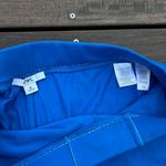 Y2K Blue Anne Klein Athletic Cotton Mini Skirt Skort Tennis Skirt w/ Shorts Size M Photo 1