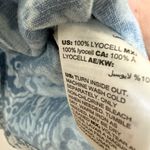 Chico's  Jacket Womens 2 Large Snap Buttons Pockets Floral Blue White Lyocell Photo 4