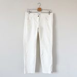 Emerson Fry New York Mick Ankle Zip Jeans in White Size 8 Photo 1