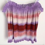 Madewell Micropleat Tank top rainbow ombré Photo 4
