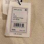 Theory ivory Compact Crepe knit sweater size medium nwt Photo 3