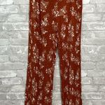 Three Dots  Floral Dots Print Smocked Waist Wide Leg Pants Photo 1