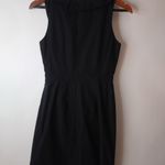J. Crew 2 Black Cotton Mini Dress Funeral Photo 3