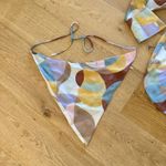 L'Academie  Aubrey Blouse and Bandana in Artist Palette Multi Color Photo 2