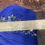 Alyce Paris  Royal Blue Prom‎ Pageant Formal Beaded Rhinestone Cape Dress 4 Photo 5