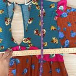 Anthropologie Small NEW Ruffle V Neck Sleep Mini Dress Baydoll Floral Boho Photo 7