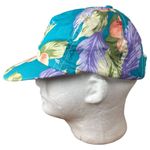 Hyatt Regency Waikoloa Vintage Tropical Hawaiian Baseball Hat One Size Blue Photo 6