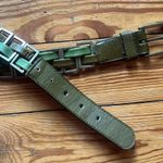 Vintage Gail Labelle Genuine Leather Belt Photo 1