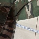 J Crew Utility Shirt Jacket Camo Size Small Cotton Shacket Camouflage Small Green Photo 4