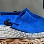 Vince NEW made in Spain beautiful blue espadrille wedges Photo 4
