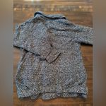 Free People  Peacoat Jacket Women’s Small Black and White with Belt Photo 4