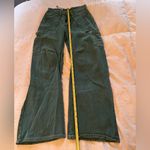 LIONESS Women’s  Green Flare Cargo Jeans size XS Photo 1