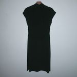 BCBG Paris L Short Capped Sleeved Pullover Dress in Black Funeral Size L Photo 5