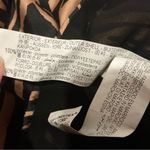 ZARA  animal print crop shirt long sleeve blouse gold black chain back medium Photo 7