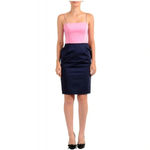 Hugo Boss  Khira Two Tone Spaghetti Strap Pencil Dress Photo 2