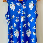 Peter Millar EUC Women’s  Sleeveless Athletic Golf Polo UPF Protection Small S Photo 0