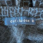 Cut Loose Womens 3/4 Sleeve Scoop Neck Dress Size M Blue Black Jersey Knit Size M Photo 7