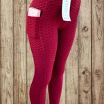 Scrunched up butt lifting leggings TikTok yoga pants Size L Photo 1