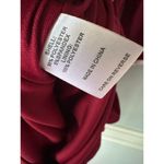The Limited  Bodycon Long Bell Sleeve Dress Size Small Holiday Party Burgundy Photo 4