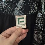 Vintage Black and Silver Patterned Jacket frankenwalder 40 Photo 1