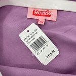 Rezek Purple Satin‎ Skirt Size XS NWT Z203 Photo 2