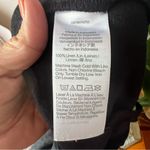 Madewell Clean Button-Tab Shorts in 100% Linen black Women’s SIZE 14 Photo 6