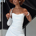 Princess Polly NWT  Bradwell‎ Strapless Mini Dress White Sz 6 $64 Photo 0