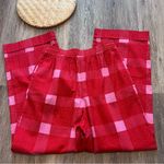 Anthropologie porridge preppy plaid wide leg pants Photo 8