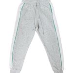 Garage  Grey Striped Drawstring Joggers Photo 0
