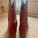 Red cowgirl boots Size 7 Photo 2