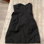 H&M Women’s  Size 4 Black Bow Dress Photo 2